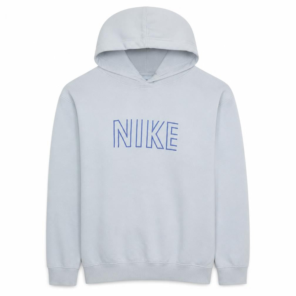 Nike Teens White Pullover Hoodie XL Fleece Graphic Sportswear