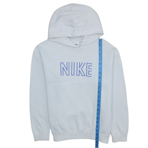 Nike Teens White Pullover Hoodie XL Fleece Graphic Sportswear