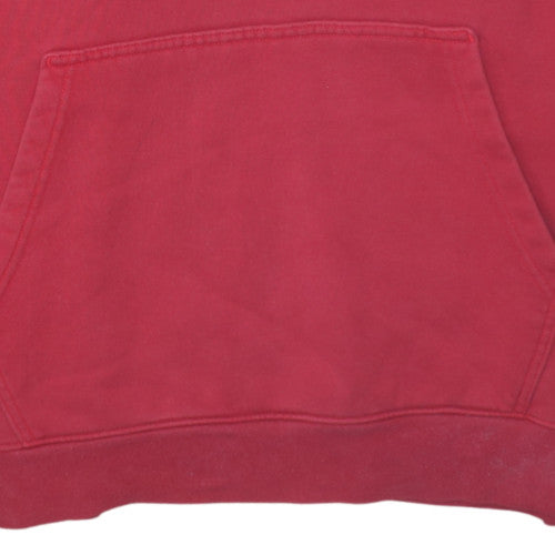 Jordan Men's Red Pullover Hoodie M Regular Fit Fleece