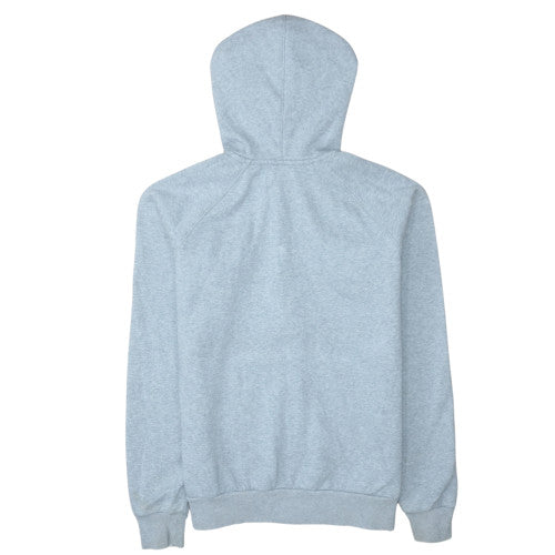 Nike Men's Grey Full Zip Hoodie XL Cotton Blend Athletic Dept