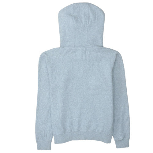 Champion Men's Grey Small Pullover Hoodie Logo Cotton Sweatshirt