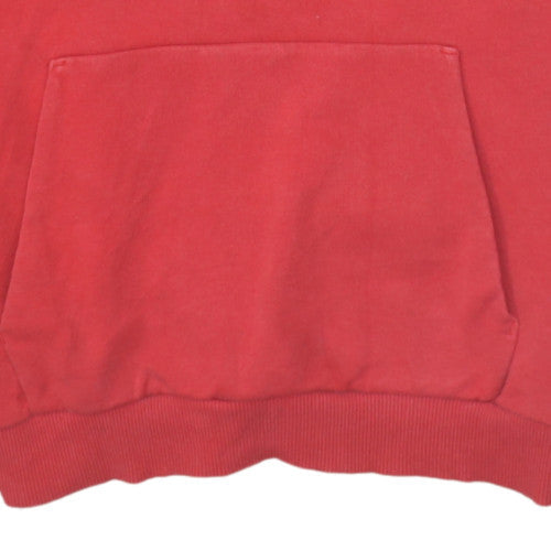 Puma Boys Red Pullover Hoodie XL 13-14 Years Cotton Blend Casual