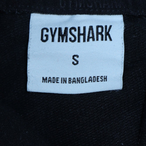 Gymshark Men's Black Slim Fit Pullover Hoodie Small