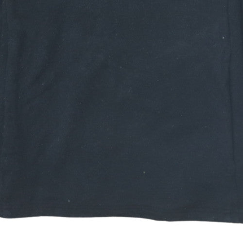 Gymshark Men's Black Slim Fit Pullover Hoodie Small