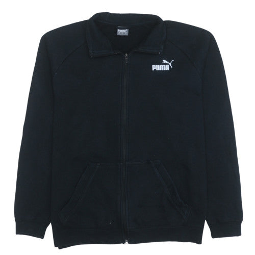 Puma Men's Black Full Zip Fleece Sweatshirt XL