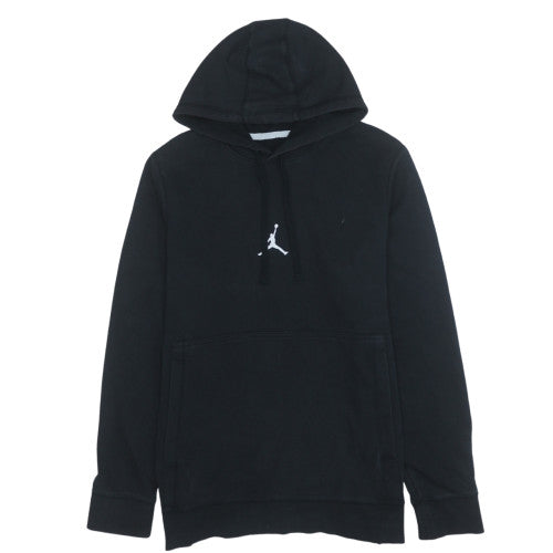 Jordan Mens Black Pullover Hoodie XL Cotton Blend Jumpman Logo