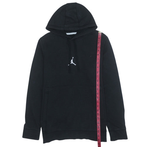 Jordan Mens Black Pullover Hoodie XL Cotton Blend Jumpman Logo
