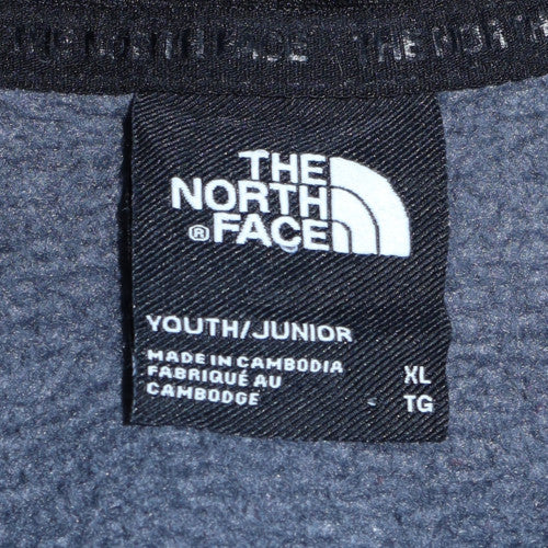 The North Face Teens Blue XL Pullover Hoodie Fleece Lined