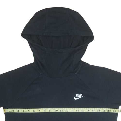 Nike Men's Black Pullover Hoodie M Regular Fit Sportswear