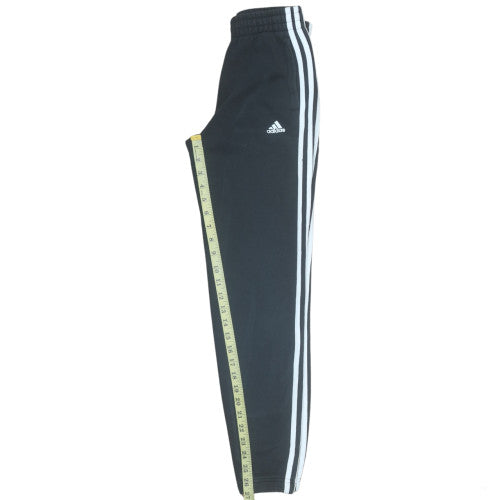 Adidas Men's Black Track Pants M Side Stripe Regular Fit