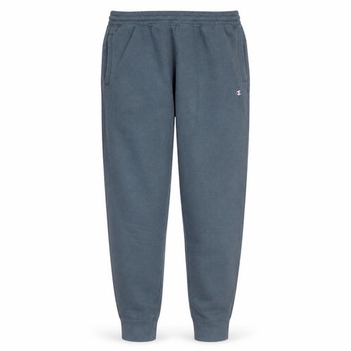 Champion Men Grey Jogger Sweatpants L Regular Fit Fleece Trousers