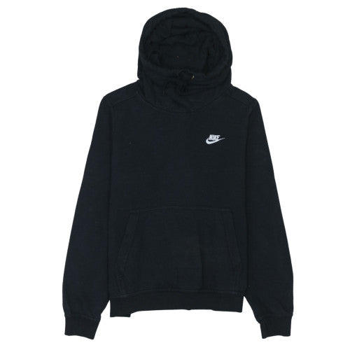 Nike Men's Black Pullover Hoodie M Regular Fit Fleece Sweatshirt