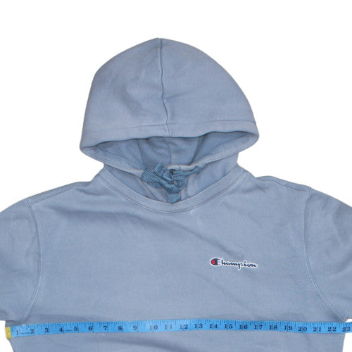 Champion Men's Blue Pullover Hoodie Medium Regular Fit