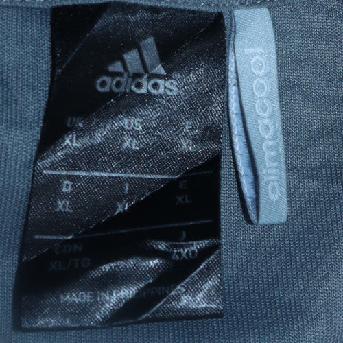 Adidas Mens Grey XL ClimaCool Crew Neck Sports Sweatshirt