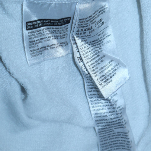 Levi's Women White Floral Logo Pullover Hoodie Medium