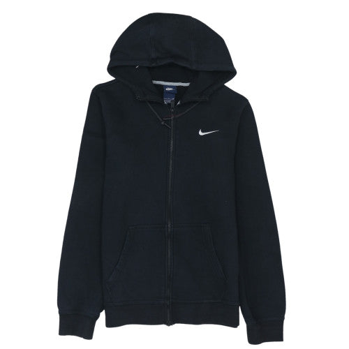 Nike Men's Black Full Zip Hoodie Small Fleece Sweatshirt