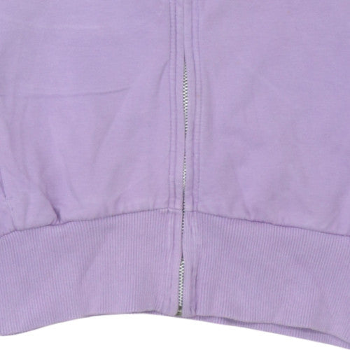 Nike Womens Lilac Full Zip Hoodie XL Cotton Blend Casual
