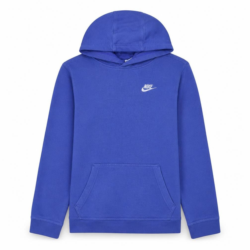 Nike Teens Blue XL Pullover Hoodie Fleece Sportswear