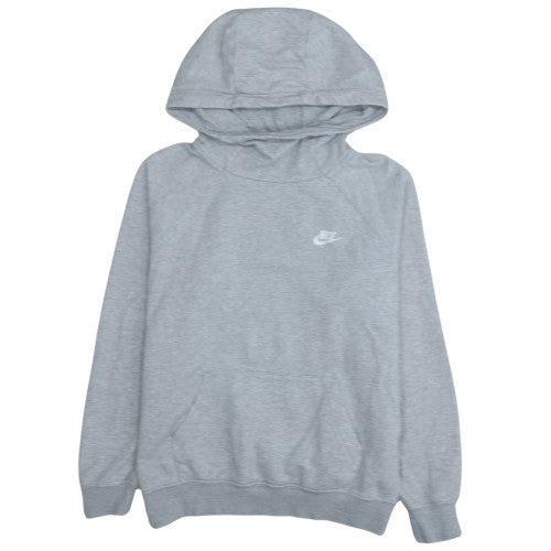 Nike Men's Grey Pullover Hoodie M Regular Fit Sportswear