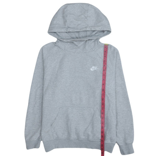 Nike Men's Grey Pullover Hoodie M Regular Fit Sportswear