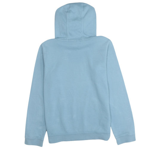 Nike Womens Blue Pullover Hoodie XL 158-170cm Teens Cotton Fleece