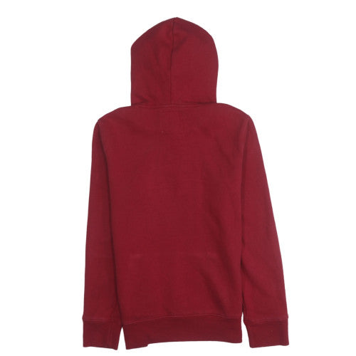 Hollister Men's Red Hoodie XS Pullover Hooded Sweatshirt