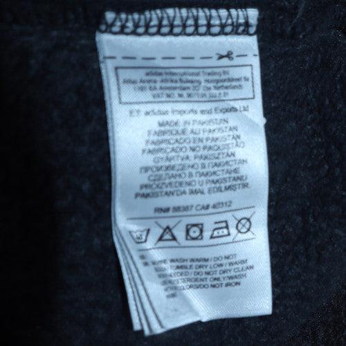 Reebok Mens Black M Pullover Crew Neck Logo Sweatshirt