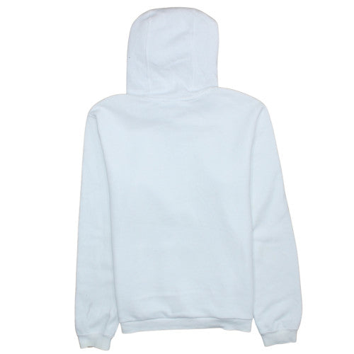 Nike Men's White Pullover Hoodie M Graphic Logo Fleece Sweatshirt