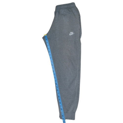 Nike Men's Grey Fleece Jogger Sweatpants S Regular Fit