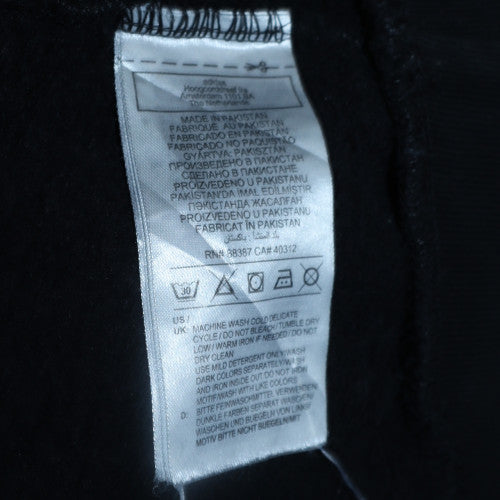 Adidas Mens Black Crew Neck Pullover Sweatshirt Size L