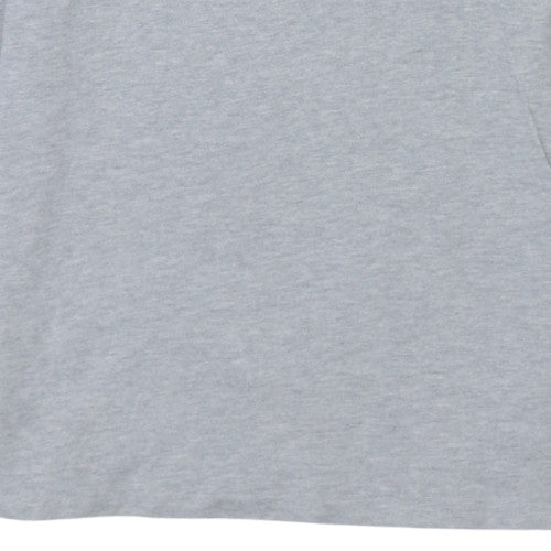 Ralph Lauren Men Grey Long Sleeve Polo Sweatshirt XL Slim Fit Cotton