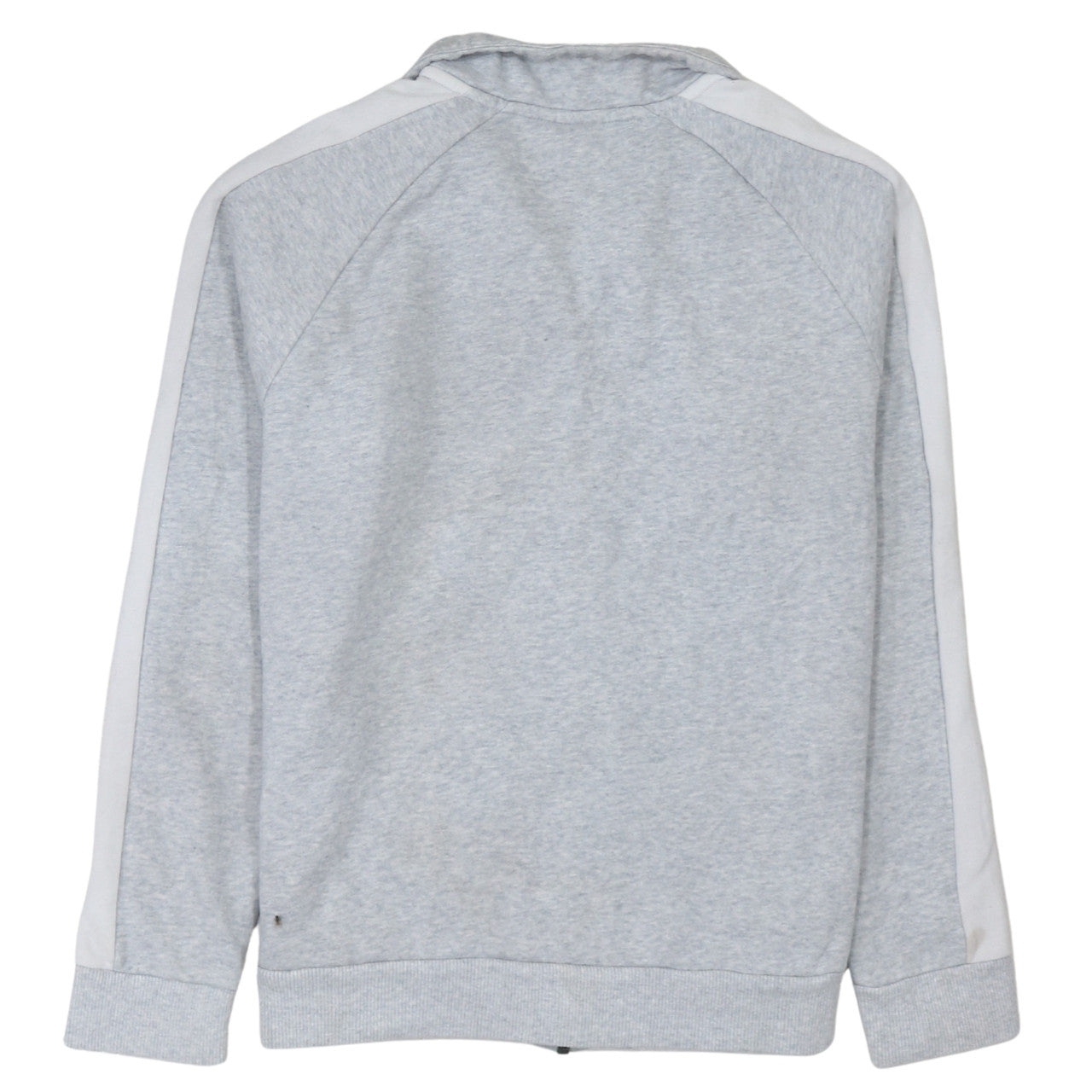 Puma Men's Grey Full Zip Fleece Sweatshirt M Regular Fit