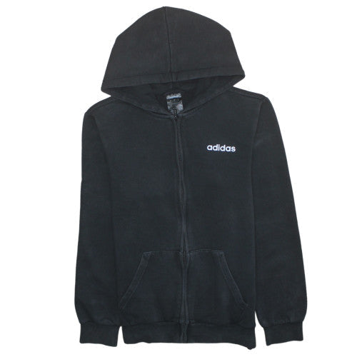 adidas Men's Black Full Zip Hoodie Size S Sports Fleece