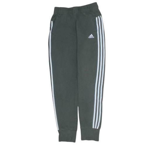Adidas Girls Black Jogger Sweatpants 67% Cotton 33% Polyester Size 10 Years