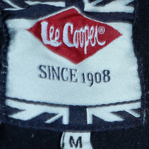 Lee Cooper Men's Black Full Zip Hoodie Size M