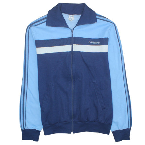 Adidas Mens Blue Full Zip Retro Track Sweatshirt M