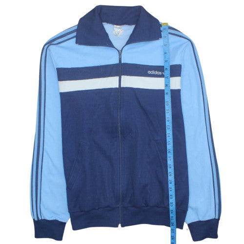 Adidas Mens Blue Full Zip Retro Track Sweatshirt M