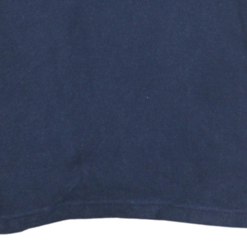 Nike Men's Navy Blue Short Sleeve Polo Shirt Size M 100% Cotton