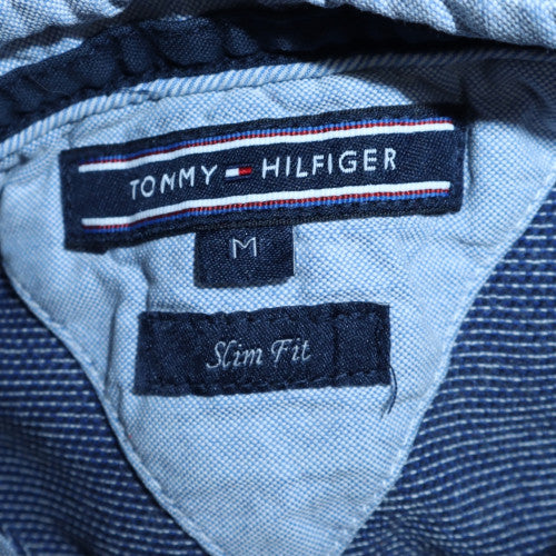 Tommy Hilfiger Men's Blue Slim Fit Polo Shirt M