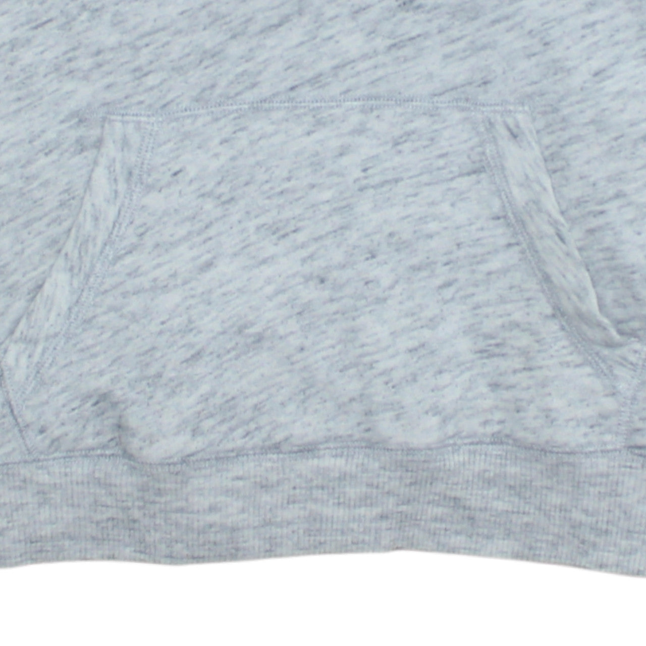 Hollister Men’s Grey Pullover Hoodie L Logo Print Fleece Sweatshirt