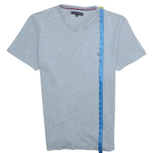 Tommy Hilfiger Men's Grey Crew Neck Cotton T-Shirt Size M