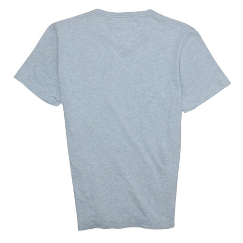 Tommy Hilfiger Men's Grey Crew Neck Cotton T-Shirt Size M