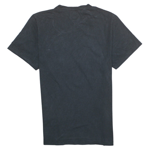 Tommy Jeans Men's Black Cotton Crew Neck Short Sleeve T-Shirt Size L