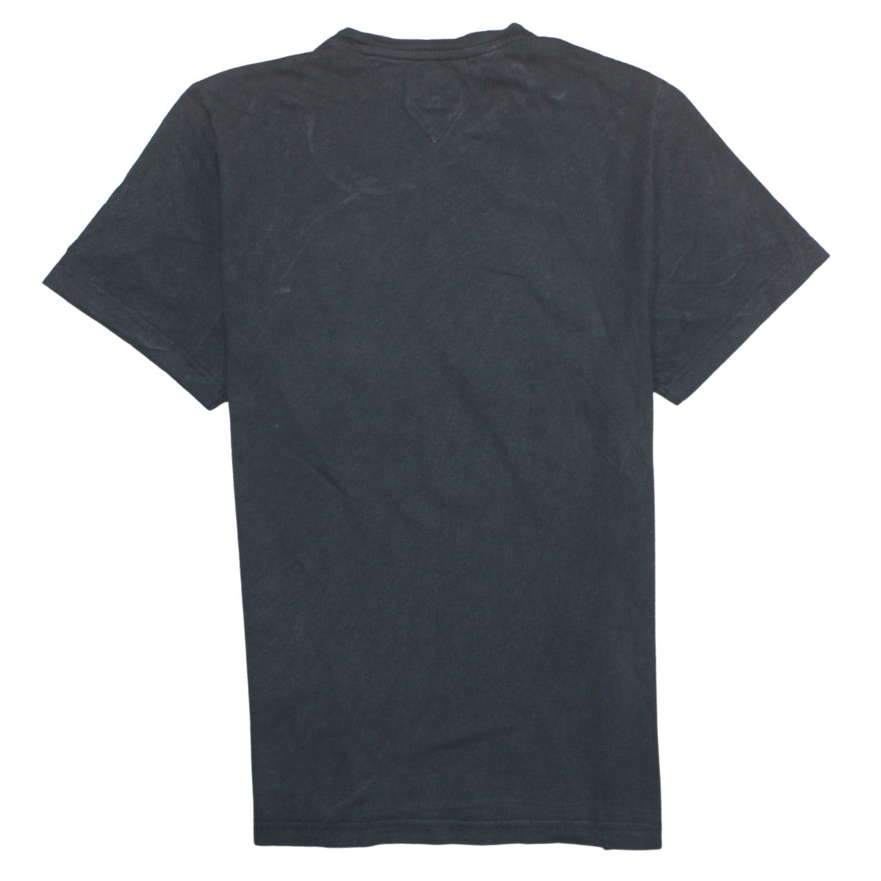 Tommy Jeans Men's Black Cotton Crew Neck Short Sleeve T-Shirt Size L