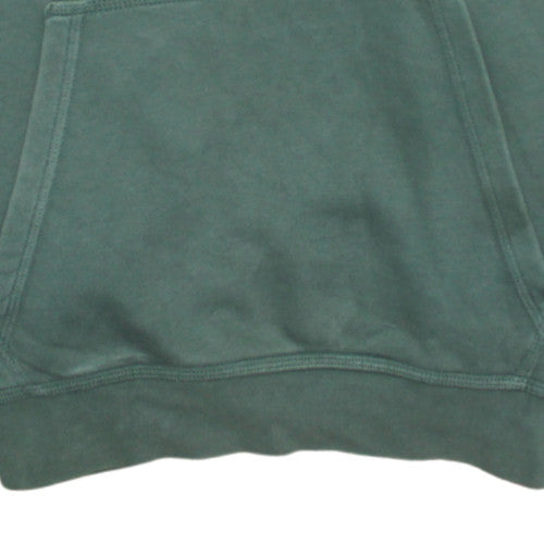 Nike Men's Green Pullover Hoodie M Regular Fit Fleece Sweatshirt