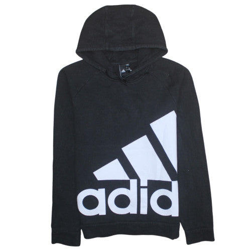 Adidas Men's Black Pullover Hoodie Size S Sports Fleece Top