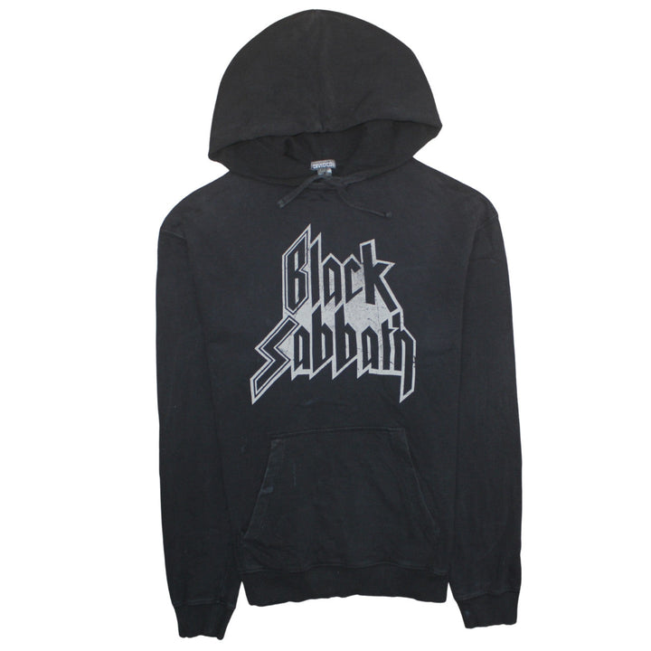 GIVIDCO Black Sabbath Men's Black Pullover Hoodie M Rock Graphic