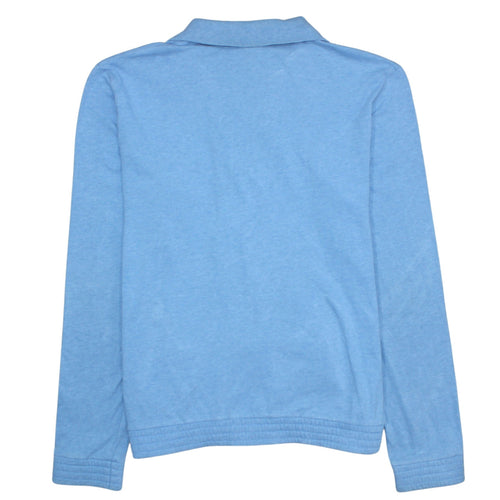 Hugo Boss Men's Blue Full Zip Cotton Sweatshirt Size M