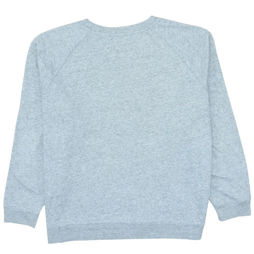 Levi's Men's Grey XL Crew Neck Logo Pullover Sweatshirt