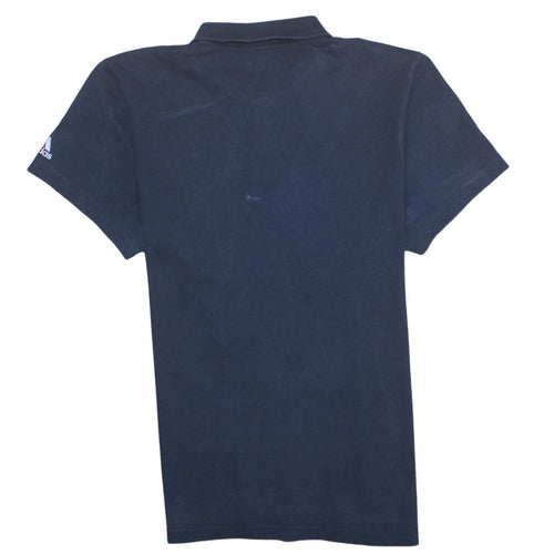 Adidas Men’s Blue Regular Fit Polo Shirt Size L Moisture Wicking